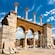 Ruins of an ancient building with 3 arches